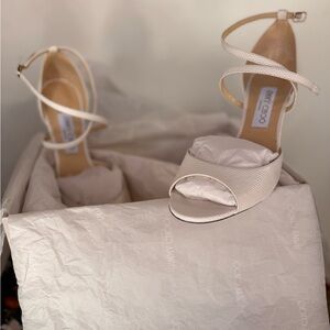 Jimmy Choo Elegant Cream Heels Brand New